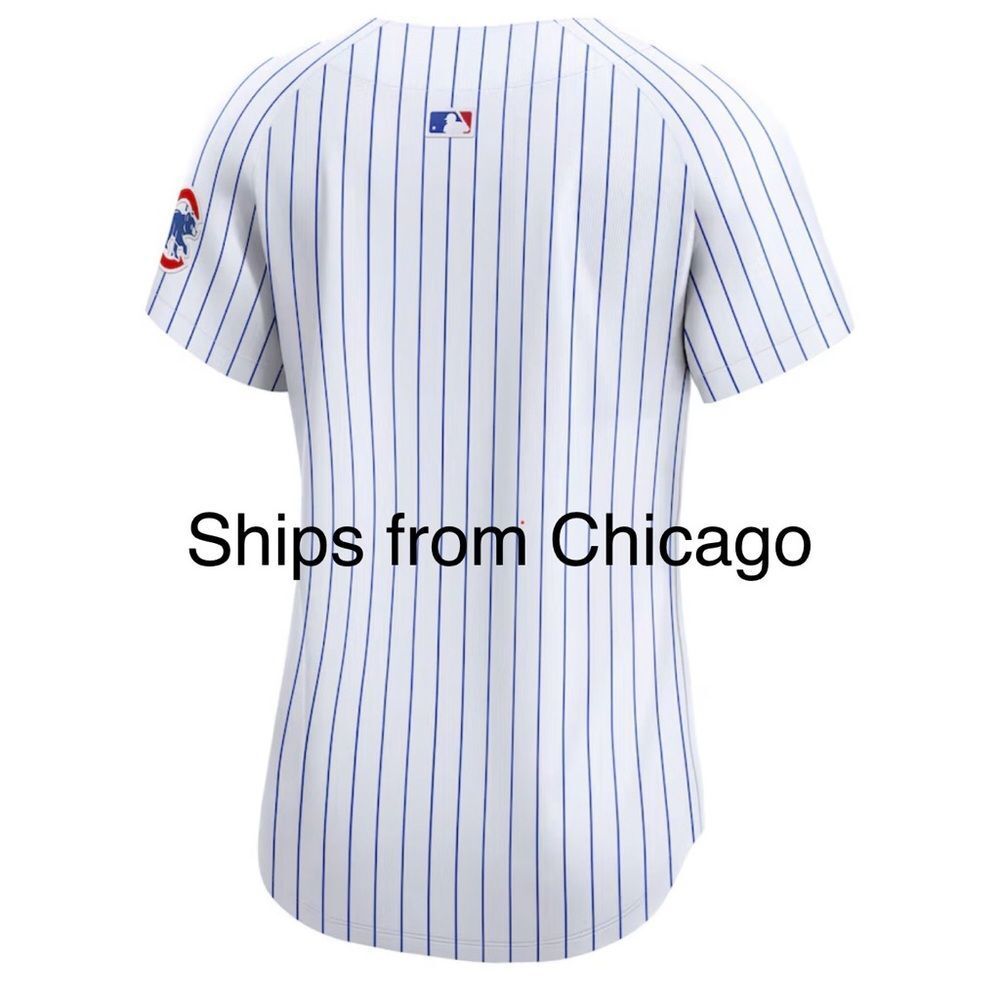 NEW Chicago Cubs Women's Jersey, Medium, NWT, Nike - Picture 2 of 16